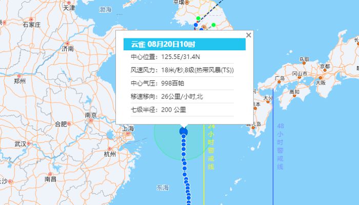 九号台风最新的位置