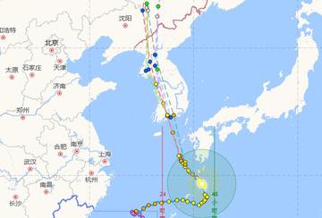 吉林最新台风实时路径图